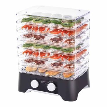 Meyvə və tərəvəz qurudan aparatlar: Meyvə və tərəvəz qurudan aparat Bosch, 5 bölməli, Yeni — 6