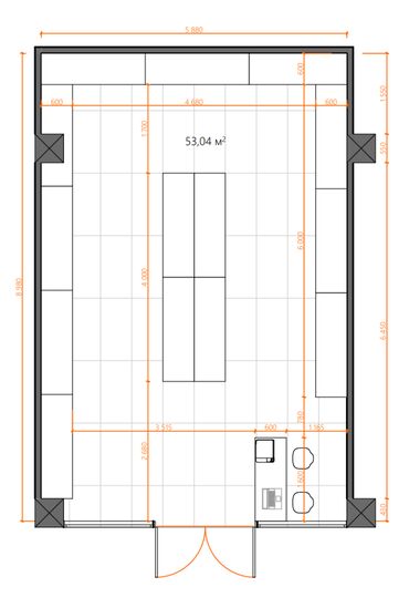 сдаю дом без хозяина жибек жолу: Сдаю Бутик, 53 м²