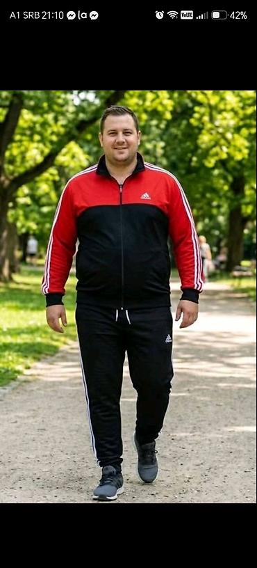 Muški komplet trenerke – gornji deo + donji deo - Model: dvodelna