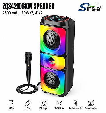 ecoflow delta 3: Портативная мультимедийная акустическая система Sing-e ZQS42108XM - — 4