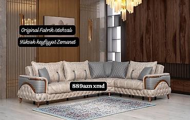 Künc divan – original fabrik istehsalı, yüksək keyfiyyətə zəmanət. -