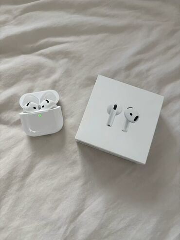 am 4: AirPods 4 Оригинал ! ! ! Все работает Не роняли В шикарном