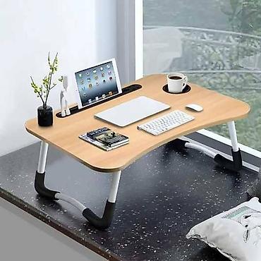 study table: Складной стол для ноутбука, Новый — 1