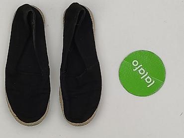 geox взуття жіноче: Czarne espadryle damskie - Klasyczny model wsuwany - Cholewka — 2