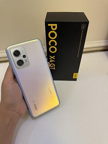 poco x4 gy: Poco X4 GT, Б/у, 128 ГБ, цвет - Голубой — 4