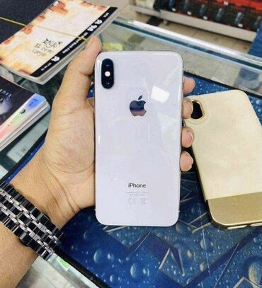 a 7: IPhone X, Белый, Face ID
