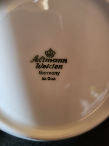 Ostali antikviteti: Cinije 1949-1954g Seltmann Weiden Nemacka. Cinije za supe,corbe — 12