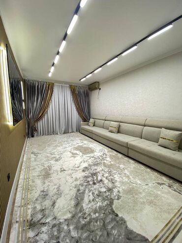 микрорайон квартиры: 2 комнаты, 67 м², Элитка, 8 этаж, Евроремонт