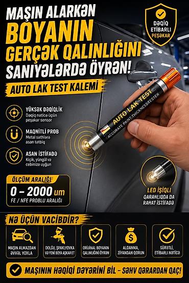 avtomobil boyaları: Auto Lak Test Kalemi – avtomobil boyasının qalınlığını saniyələrdə — 1