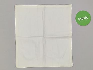 pasek tkaniny do obszywania: Biała chusteczka materiałowa / poszetka unisex - Klasyczna, gładka, w — 2