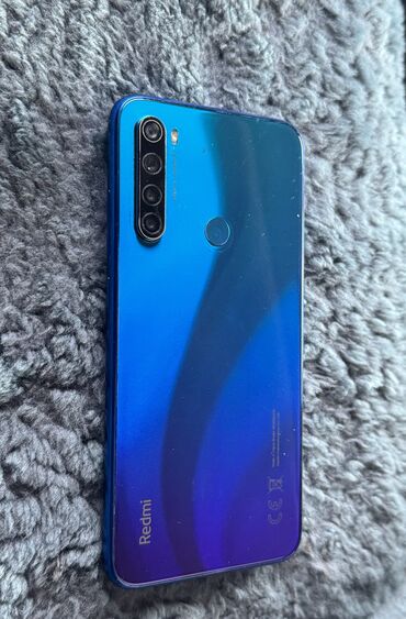 xiaomi f3: Xiaomi, Redmi Note 8, Б/у, 128 ГБ, цвет - Синий