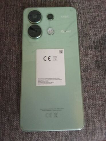 редми нот 12 с: Redmi, Redmi Note 13, Колдонулган, 256 ГБ, түсү - Жашыл, 2 SIM