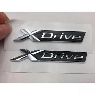 ciao bosi: Bmw Xdrive natpis znak - noviji tip. Samolepljiv Xdrive znak- noviji — 7