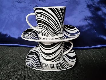 Kuhinjski setovi: Solje barok, nove za dvoje iz 2008god.,za kafu,caj. Solje porcelanske — 4