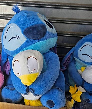 bunda kupujemprodajem: 🩵 Velika plišana igračka – Stitch & Paja Patak 🩵 Preslatka, mekana — 2
