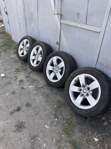 купить разноширокую резину на бмв: Колеса в сборе 225 / 55 / R 16, Зима, Комплект, Легковые, Литые, отверстий - 5