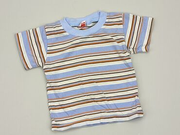 bluzki koszulowe w panterkę: Koszulka, 6-9 m, stan - Dobry