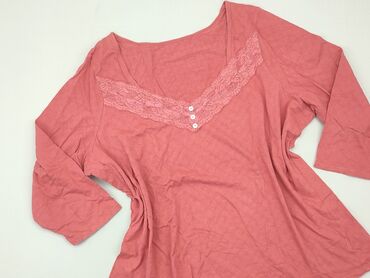 różowe bluzki: Blouse, 3XL (EU 46), condition - Good