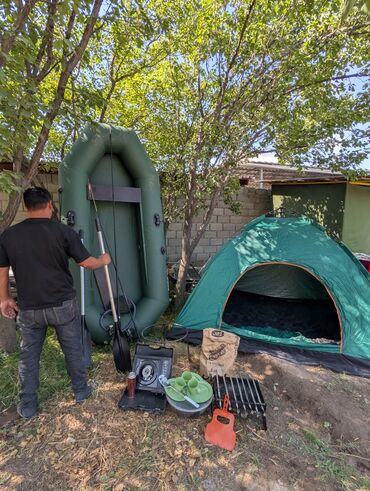 Водный транспорт: Продаю две лодки ПВХ 24000сом двух местный есть документы одно — 6