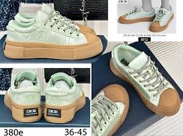 Patike: VRHUNSKI DIOR MODELI, ULTRA HIT | Novo! ! ! Prelepe kozne patike — 18