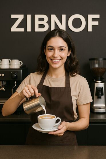 Qabyuyanlar: Barista tələb olunur, Ayda 2 dəfə ödəniş, 18-29 yaş, Təcrübəsiz