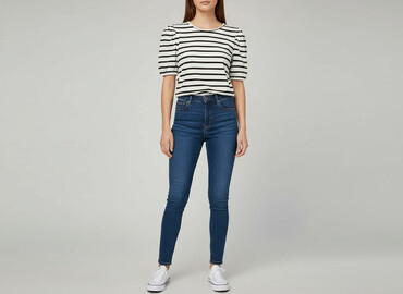 T-shirty: Sinsay, T-shirt damski, rozmiar S