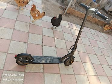 Электротранспорт: Elektrik skuter – şəhər daxili rahat gediş üçün Xüsusiyyətlər: - — 2