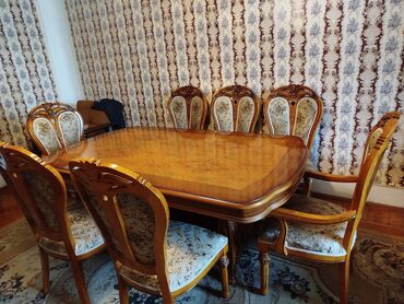 белый стол на кухню: İşlənmiş, Dolab, Komod, Masa və oturacaqlar, Kredit yoxdur, Malayziya