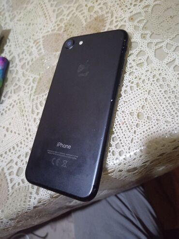 ayfon 7 32: IPhone 7, 32 GB, Black Titanium, Barmaq izi, Face ID
