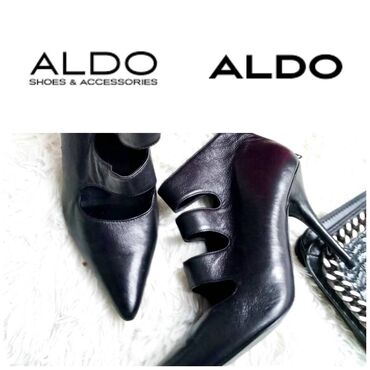 crna cipkasta haljina i cipele: Salonke, Aldo, 38
