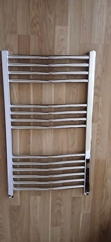 nerdivan nedir: Xrom örtüklü dəsmal radiatoru (hamam üçün) - Material: möhkəm polad — 2