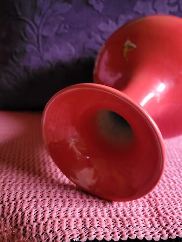 Ostali kućni dekor: Vaza nova iz 40,50ih. jing dezen kineski porcelan zar crvene na lalafo.rs — 18 Ostali kućni dekor: Vaza nova iz 40,50ih. jing dezen kineski porcelan zar crvene — 18