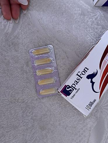 lonpasin tablet: Məhsul: SpasFon – rektal şamlar Forması: 10 ədəd şam (suppozitoriya) — 3
