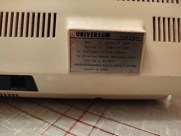 Stari uređaji: Retro tv stari Universum televizor.Prodaje se kao dekoracija jer vise — 12