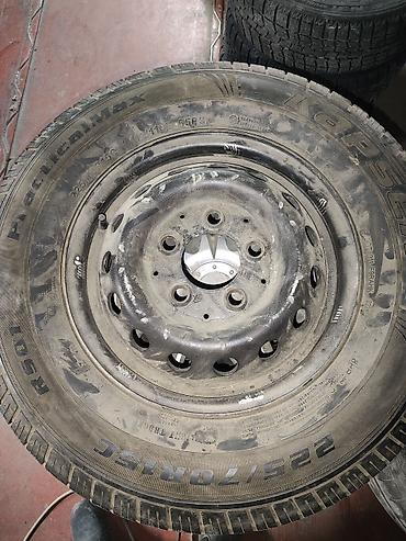 бак 140: Дөңгөлөктөр монтажда 225 / 70 / R 15, All-season, Колдонулган, Комплект, Жеңил коммерциялык транспорт (C/LT), Темир, тешиктери - 5 — 2
