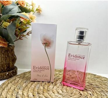 Ətriyyat: Evidence parfum 50ml Zərif İncə xanımların secimi Dubay variant