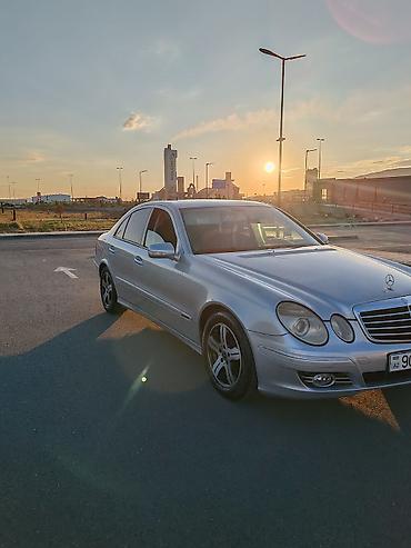 Продажа авто: Mercedes-Benz E-Class (W211) sedan – gümüş rəng, facelift (restaylinq) — 8