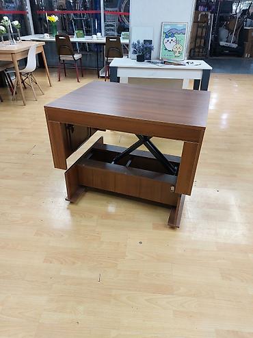 Столы-трансформеры: Журнально-обеденный стол "Стамбул" Длина: 92/175 Ширина: 70 Высота — 3