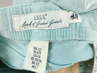kozaki hm: Spodnie materiałowe, H&M, 7 lat, 122, stan - Bardzo dobry — 4