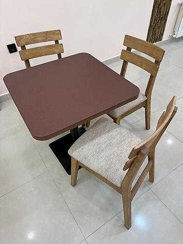 столы стулья: Stol və stullar yeni kimidir Masaların ölçüləri 70x70sm. və — 1