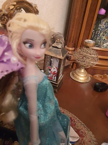 Oyuncaqlar: Elsa və Anna sounds dondurulmuş gəlincik kukla Disney original — 3
