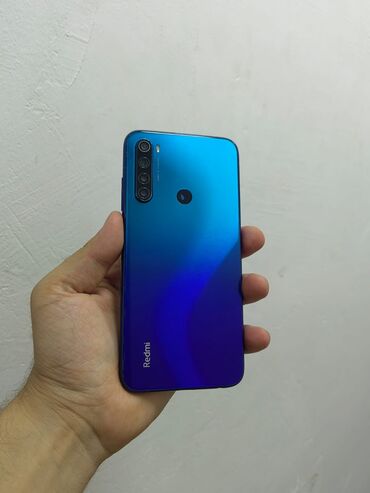 redmi note 8 ag reng: Xiaomi Redmi Note 8, 64 GB, rəng - Göy, 
 Zəmanət, Barmaq izi, İki sim kartlı