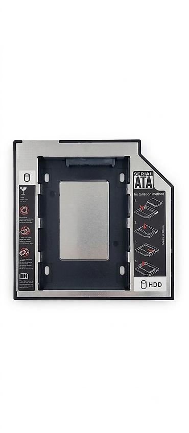 ssd caddy: Laptop üçün HDD/SSD Caddy (SATA) – optik sürücü yerinə ikinci disk — 3