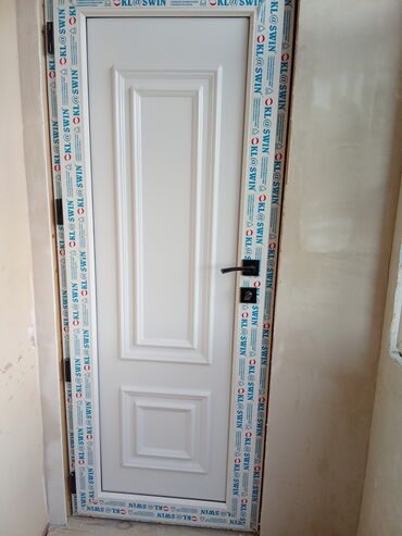 Plastik qapılar: Hamam üçün Yeni Plastik qapı Çərçivə ilə, Zəmanətli, Ödənişli quraşdırma, Pulsuz çatdırılma — 12