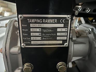 raf 4: Вибротрамбовка (tamping rammer) CNCJ-80K-1 Назначение: - Уплотнение — 2