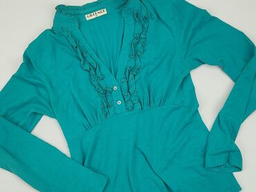 przezroczyste bluzki w kwiaty: Blouse, M (EU 38), condition - Good