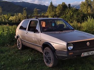 картинги бишкек: Volkswagen Golf: 1984 г., 1.8 л, Кол менен иштөөчү, Бензин, Хетчбек — 3