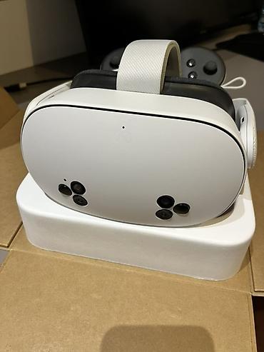 vr açki: Meta Quest 3S VR eynəyi – 256 GB Yeniden secilmir 3-4 defe isledilib — 3