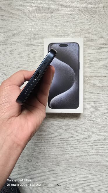 Apple iPhone: IPhone 15 Pro Max, 256 GB, Blue Titanium, Face ID -da lalafo.az — 10 Apple iPhone: IPhone 15 Pro Max, 256 GB, Blue Titanium, Face ID — 10