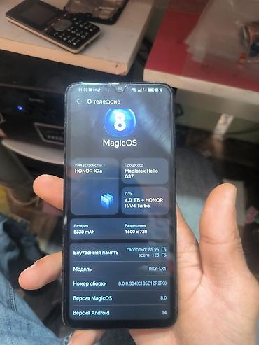 Honor X7a, 128 GB, rəng - Qara, İki sim kartlı, Face ID lalafo.az -da Honor X7a, 128 GB, rəng - Qara, İki sim kartlı, Face ID